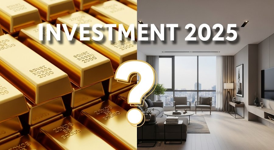 Real Estate vs Gold Investment Pakistan 2025