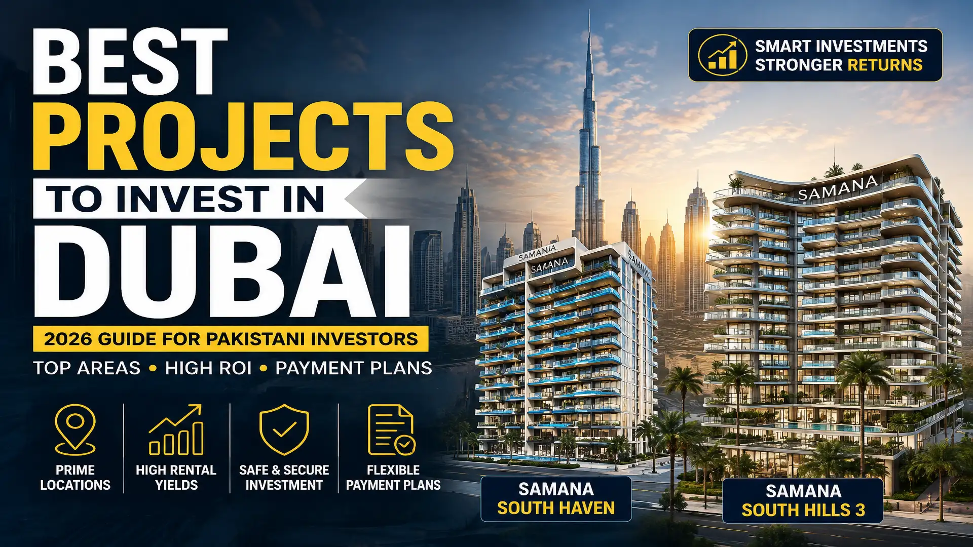 Best Off-Plan Projects in Dubai for Pakistani Investors (2026 Guide)