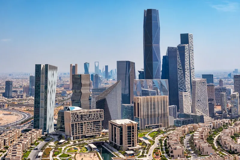 Riyadh skyline, daytime