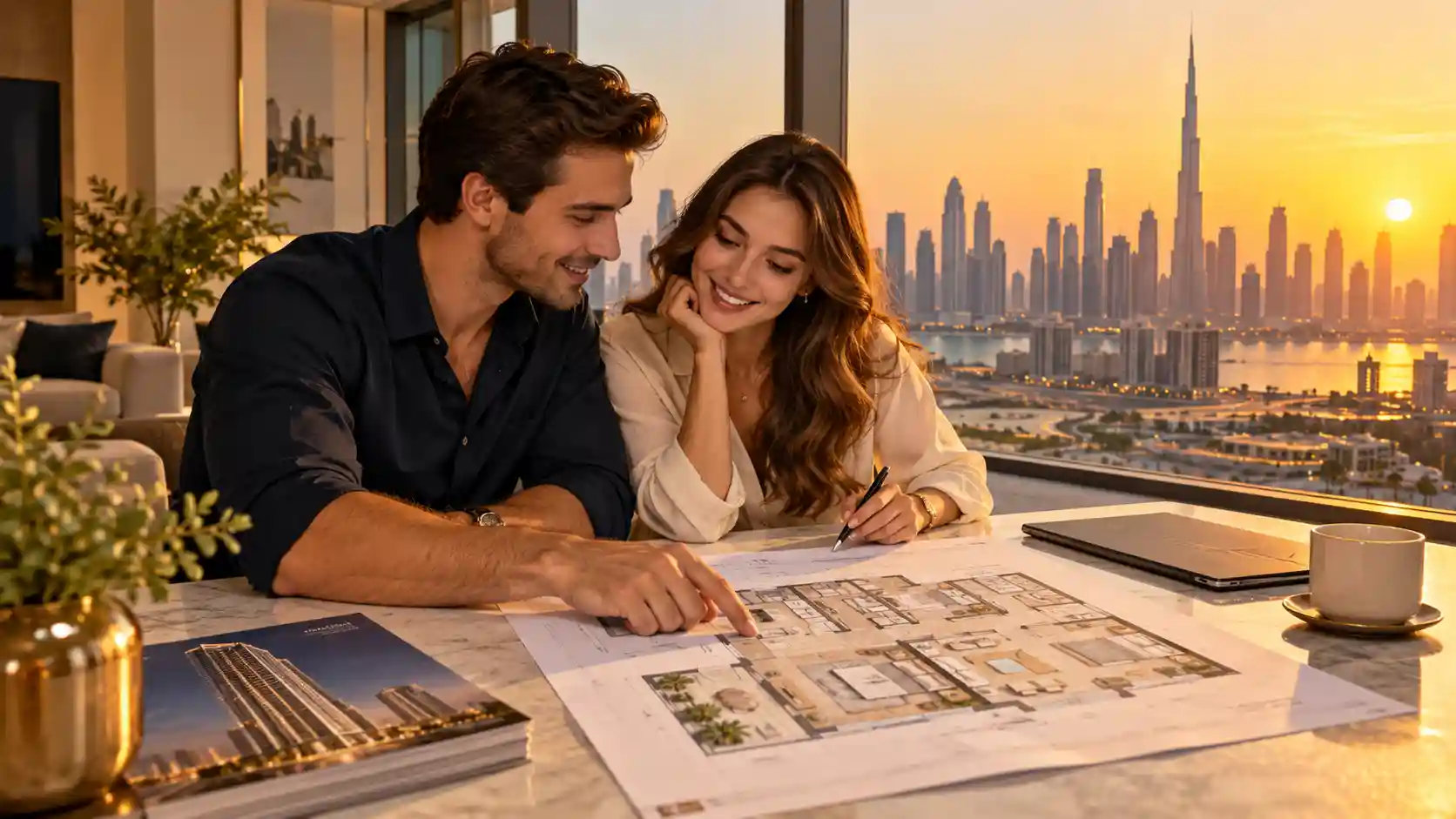 How to Read an Off Plan Floor Plan in Dubai Before You Book